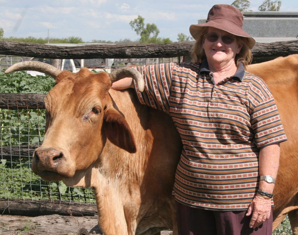 MOVING ON: Colleen Torney in happier times at her property between Biloela and Jambin before the December floods came through. She is working hard to recover. Picture by Russel Guse. MOVING ON: Colleen Torney in happier times at her property between Biloela and Jambin before the December floods came through. She is working hard to recover. Picture by Russel Guse.